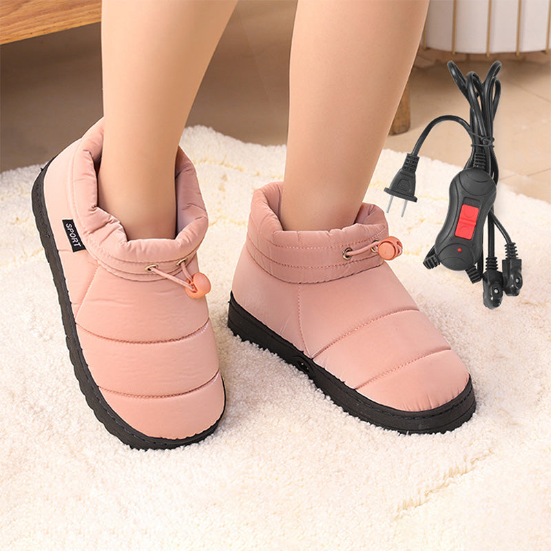 Avelena | [Wintergeschenk] Elektrisch beheizte Plüschschuhe