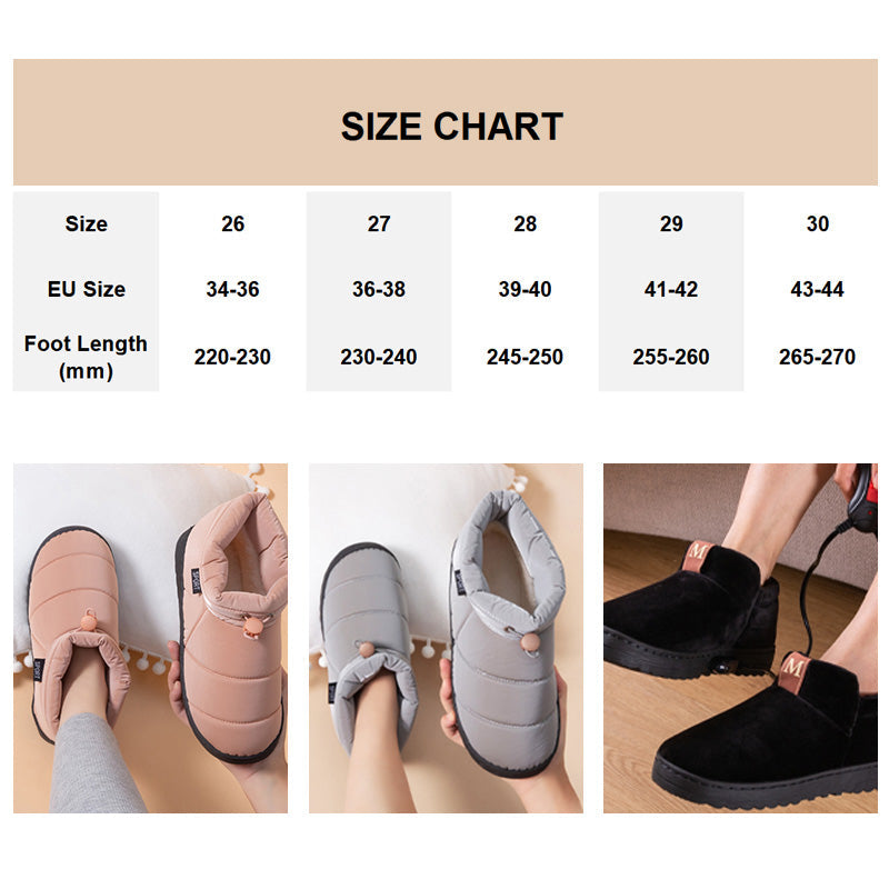 Avelena | [Wintergeschenk] Elektrisch beheizte Plüschschuhe