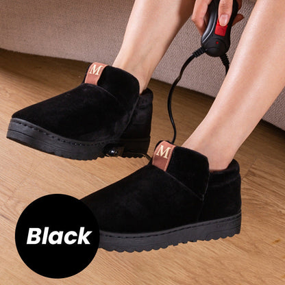 Avelena | [Wintergeschenk] Elektrisch beheizte Plüschschuhe