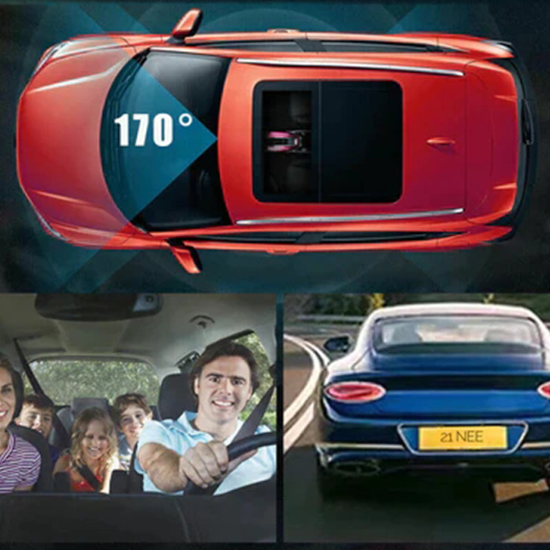 Avelena | 🚗📹Auto-Kamera mit 170° Weitwinkel und 1080p Dual-Linse