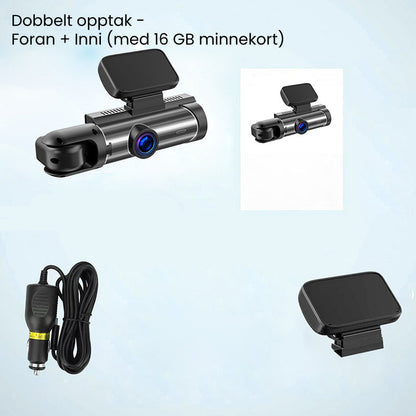Avelena | 🚗📹Auto-Kamera mit 170° Weitwinkel und 1080p Dual-Linse