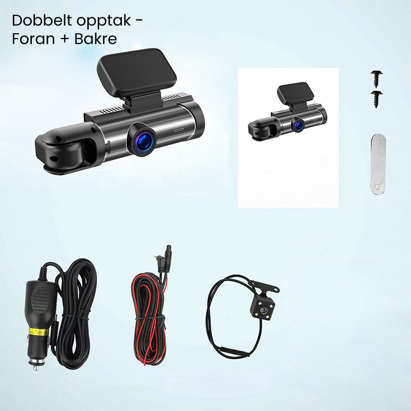 Avelena | 🚗📹Auto-Kamera mit 170° Weitwinkel und 1080p Dual-Linse