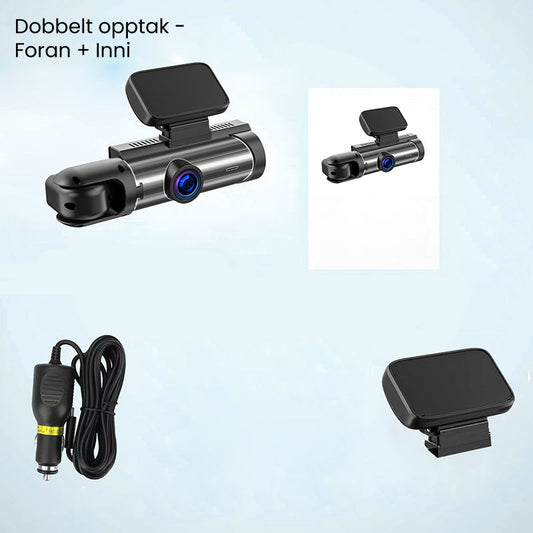 Avelena | 🚗📹Auto-Kamera mit 170° Weitwinkel und 1080p Dual-Linse