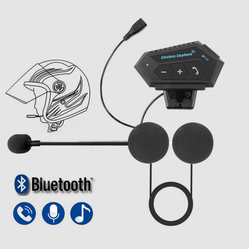 Avelena | BT12 Motorradhelm Bluetooth-Headset