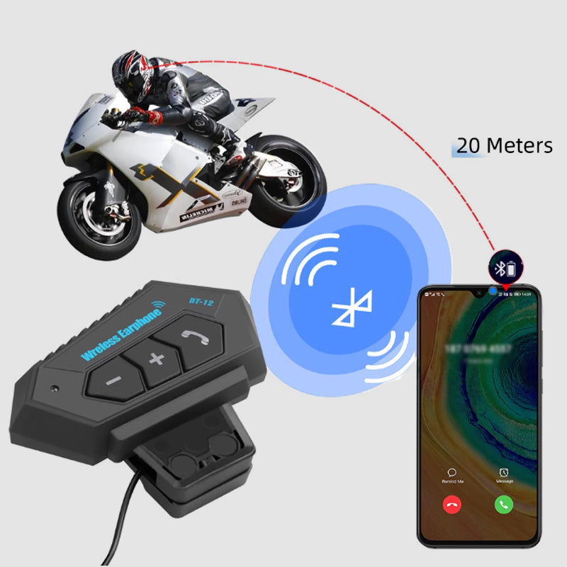 Avelena | BT12 Motorradhelm Bluetooth-Headset