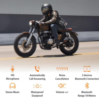 Avelena | BT12 Motorradhelm Bluetooth-Headset