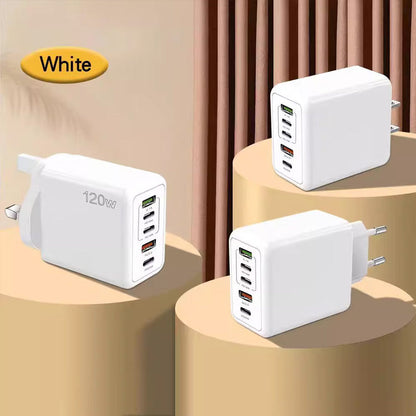 Avelena | 120W Schnellladegerät mit 5 Anschlüssen⚡