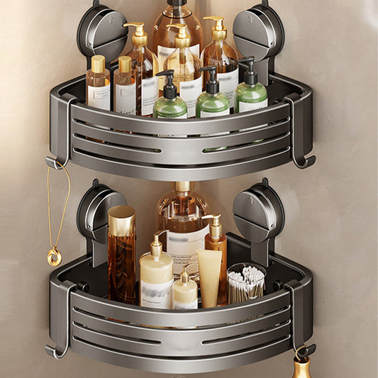 Avelena | 2PCS Wandmontierter Badezimmer Organizer mit Saugnapf