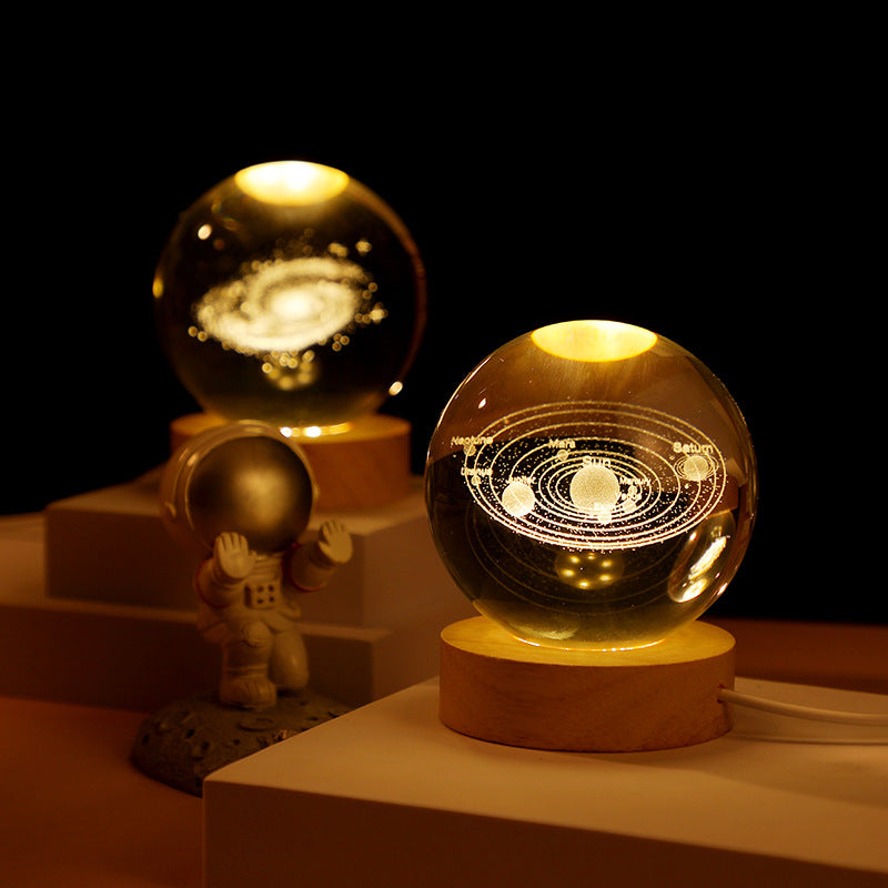 Avelena | 3D Planet Kristallkugel