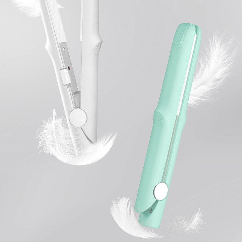 Avelena | 2-in-1 Mini Lockenstab & Glätteisen Haarglätter
