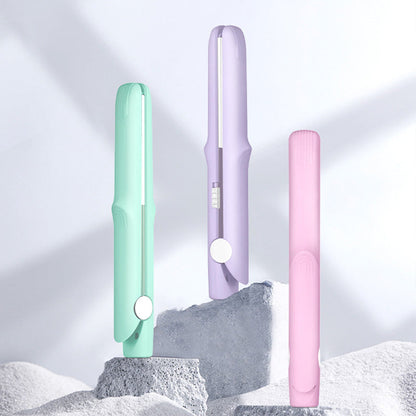 Avelena | 2-in-1 Mini Lockenstab & Glätteisen Haarglätter