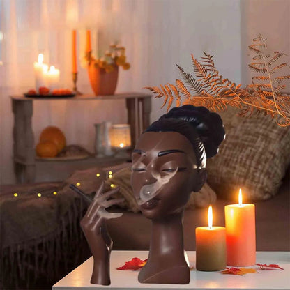 Avelena | Einzigartiger kopfförmiger Räuchergefäß