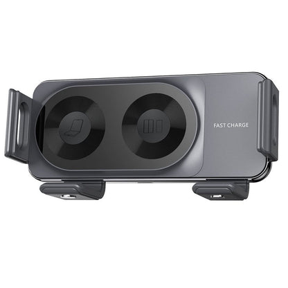 Avelena | Drahtloses Autoladegerät mit zwei Spulen zur Telefonmontage