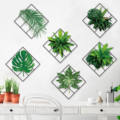 Avelena | 🌵3D Wandaufkleber mit grüner Pflanze