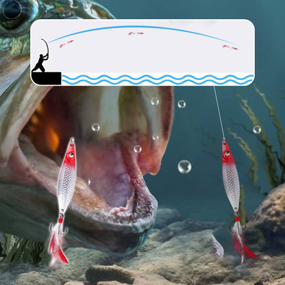 Avelena | Realistisches 3D schwimmendes Fischköder-Set mit 3 Haken