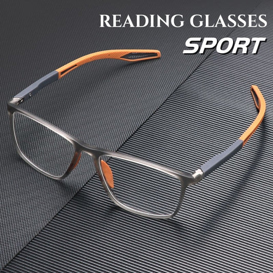 Avelena | Sportbrille für Herren mit ultraleichten Gläsern gegen blaues Licht und Presbyopie