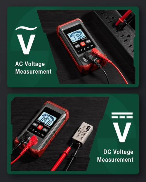 Avelena | Vollautomatisches intelligentes digitales Multimeter mit Brandschutz
