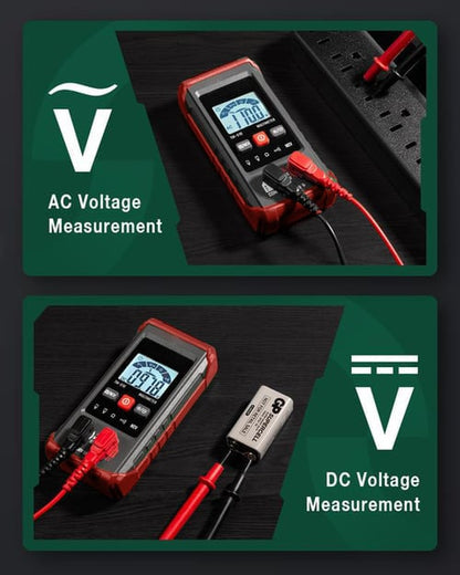 Avelena | Vollautomatisches intelligentes digitales Multimeter mit Brandschutz