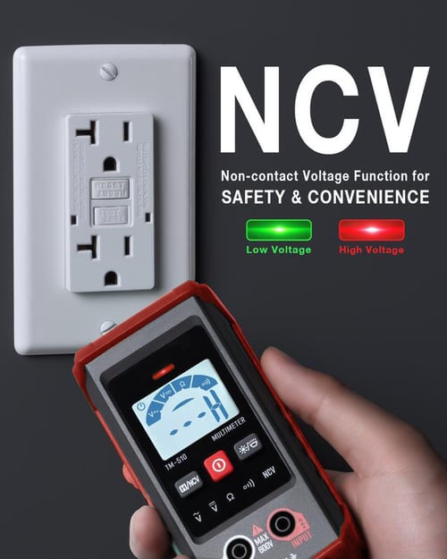 Avelena | Vollautomatisches intelligentes digitales Multimeter mit Brandschutz