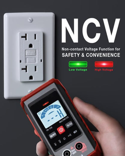 Avelena | Vollautomatisches intelligentes digitales Multimeter mit Brandschutz