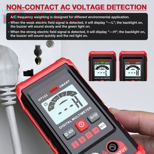 Avelena | Vollautomatisches intelligentes digitales Multimeter mit Brandschutz