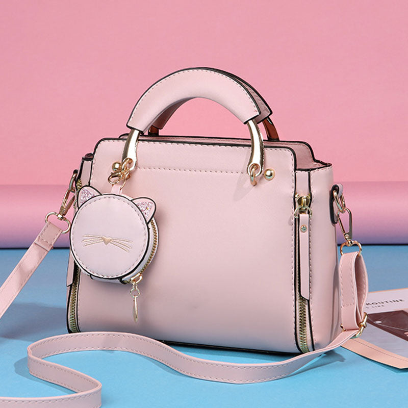 Avelena | Vielseitige Tasche für Frauen mit süßem Katzenorganizer
