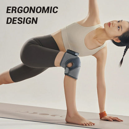 Avelena | Beheizte Kniebandage mit Massage | Wärmetherapie & Vibrationsmodi | USB/Netzadapter | Verstellbar & Atmungsaktiv