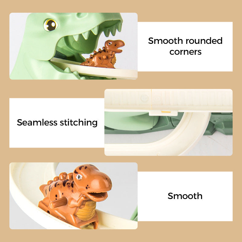 Avelena | Elektrisches Spielset mit Dinosaurierjagd und Rennstrecke