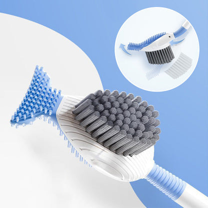 Avelena | Wandmontiertes Saugnapf-Toilettenbürstenset