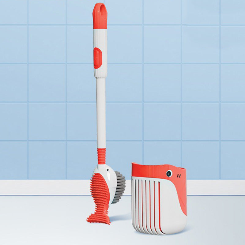 Avelena | Wandmontiertes Saugnapf-Toilettenbürstenset