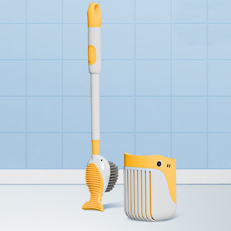 Avelena | Wandmontiertes Saugnapf-Toilettenbürstenset