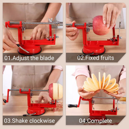 Avelena | 3-in-1 Handkurbelmesser