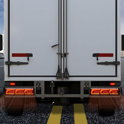Avelena | 2 leistungsstarke LED-Rücklichter für Lastwagen