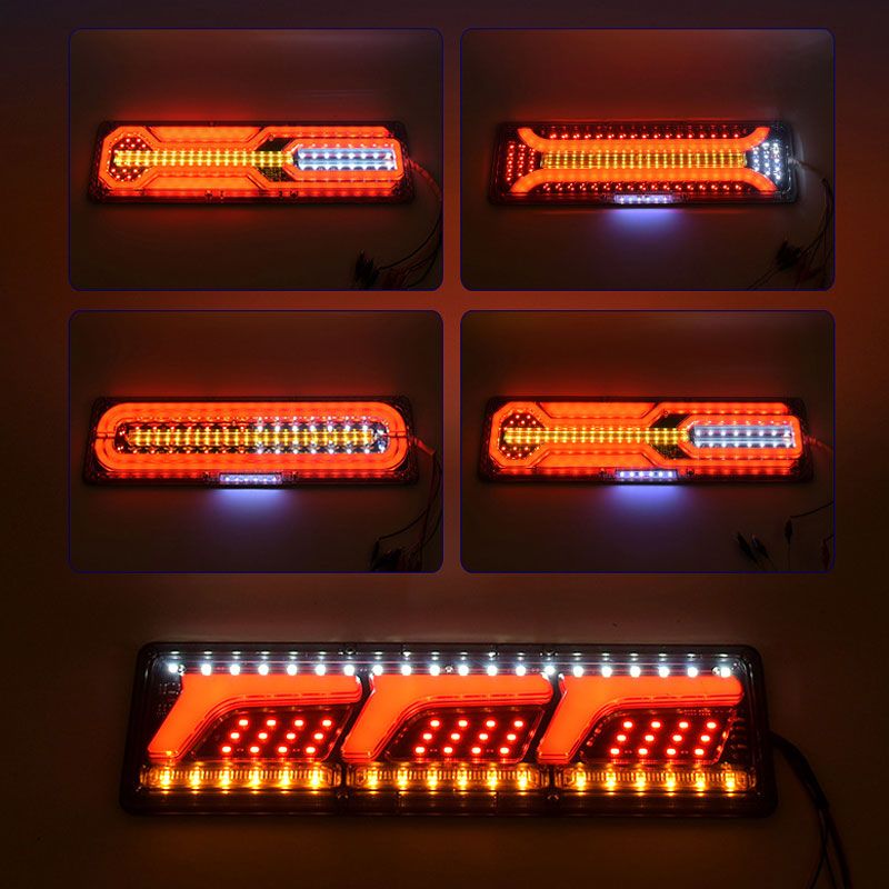 Avelena | 2 leistungsstarke LED-Rücklichter für Lastwagen