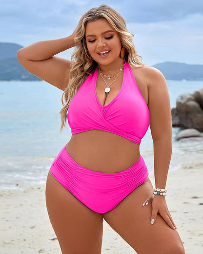 Avelena | Bikini-Set mit Bauchkontrolle und hoher Taille