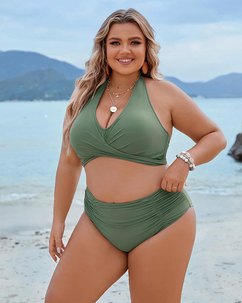 Avelena | Bikini-Set mit Bauchkontrolle und hoher Taille