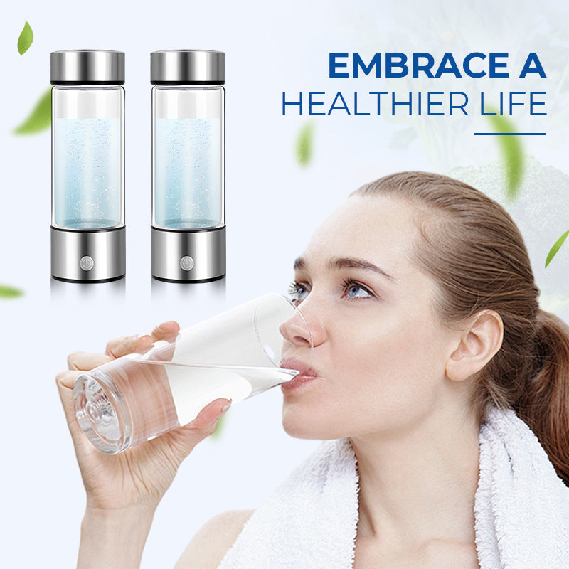 Avelena | Wasserflasche für Wasserstoff-Wellness 💧 | Reines, energiegeladenes Wasser überall 🌟