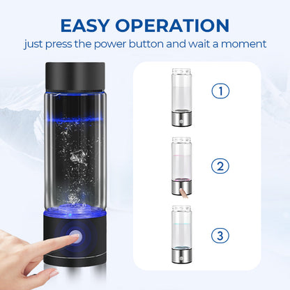 Avelena | Wasserflasche für Wasserstoff-Wellness 💧 | Reines, energiegeladenes Wasser überall 🌟