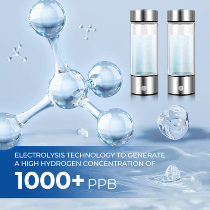 Avelena | Wasserflasche für Wasserstoff-Wellness 💧 | Reines, energiegeladenes Wasser überall 🌟