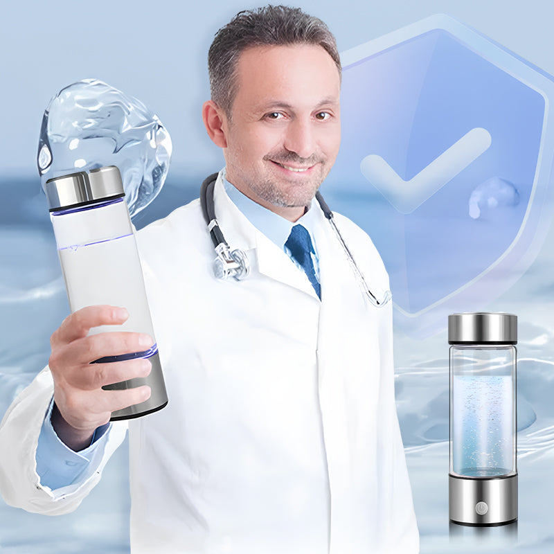 Avelena | Wasserflasche für Wasserstoff-Wellness 💧 | Reines, energiegeladenes Wasser überall 🌟