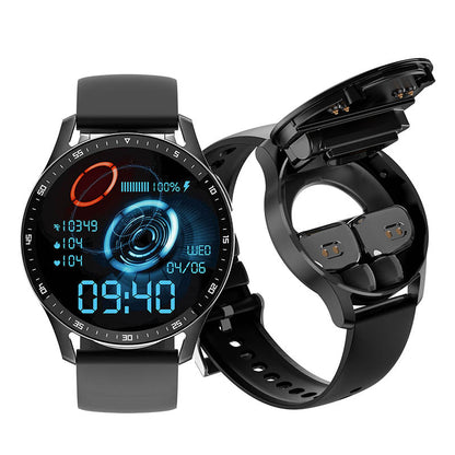 Avelena | 2-in-1 Smartwatch mit Earbuds (Für iPhone & Android)