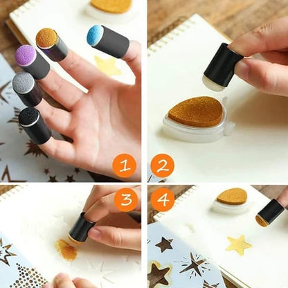 Avelena | DIY-Set zum Fingerfarben mit Schwamm