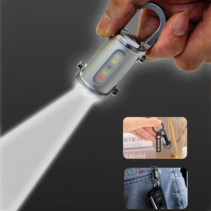 Avelena | 1200LM Super Hell Starker Mini Schlüsselanhänger Wasserdichte Taschenlampe