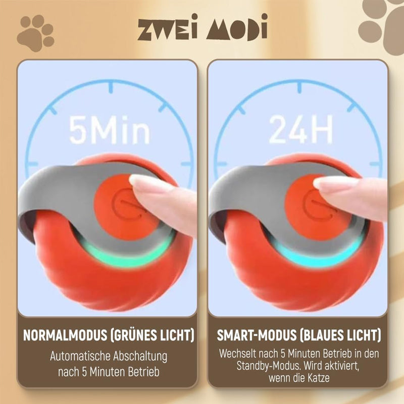 Avelena | Katze Ball mit automatischem intelligenten Sensor