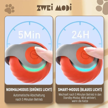 Avelena | Katze Ball mit automatischem intelligenten Sensor