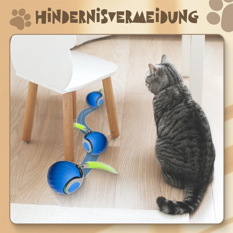 Avelena | Katze Ball mit automatischem intelligenten Sensor