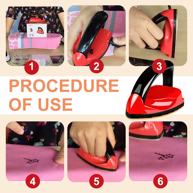 Avelena | DampfBuddy Kompaktes Reisebügeleisen