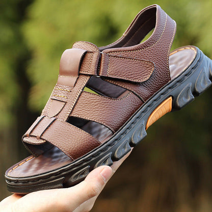 Avelena | Atmungsaktive Sommerschuhe aus Leder für Männer
