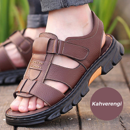 Avelena | Atmungsaktive Sommerschuhe aus Leder für Männer