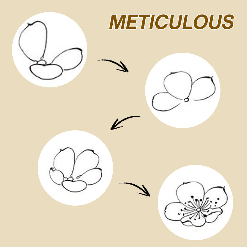 Avelena | Chinesische Malerei weiße Zeichnung Kopieralbum